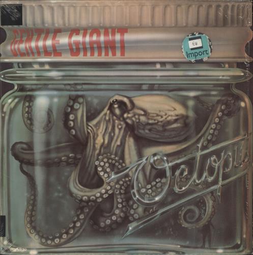 Gentle Giant Octopus - Export Copy vinyl LP album (LP record) US GTLLPOC749772