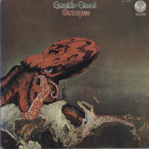 Gentle Giant Octopus vinyl LP album (LP record) Japanese GTLLPOC666342