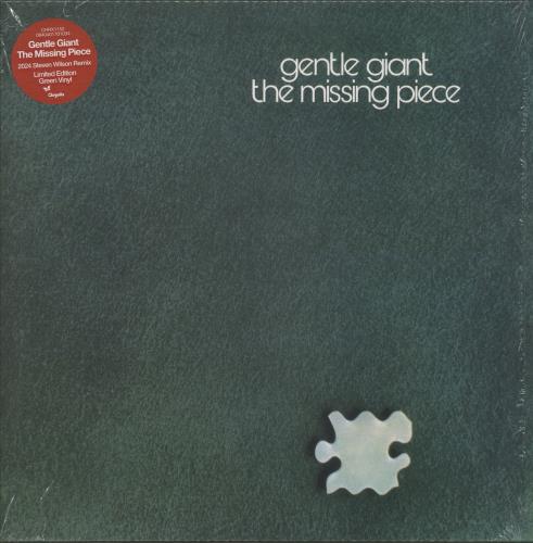 Gentle Giant The Missing Piece - Green Vinyl - Steven Wilson Remix vinyl LP album (LP record) UK GTLLPTH873905
