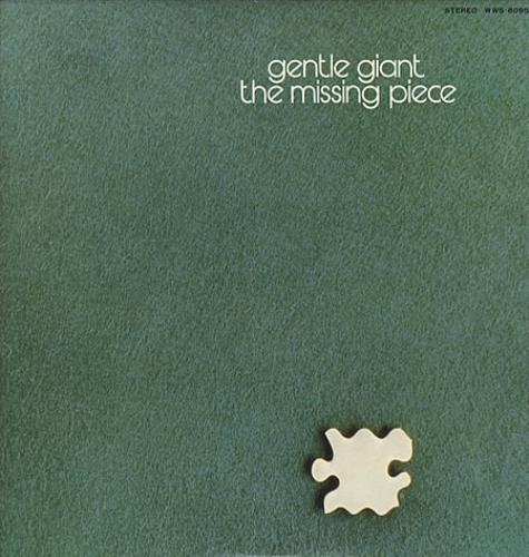Gentle Giant The Missing Piece vinyl LP album (LP record) Japanese GTLLPTH341477