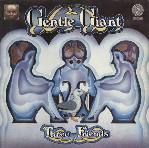 Gentle Giant Three Friends - 1st - EX vinyl LP album (LP record) UK GTLLPTH715124