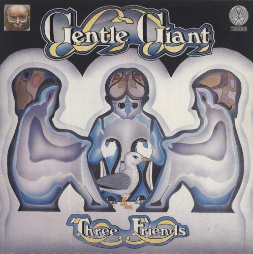 Gentle Giant Three Friends CD album (CDLP) UK GTLCDTH428169