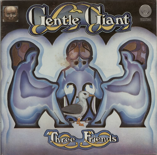 Gentle Giant Three Friends vinyl LP album (LP record) Australian GTLLPTH609486
