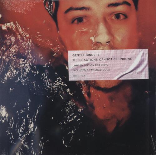 Gentle Sinners These Actions Cannot Be Undone - Red Vinyl - Sealed vinyl LP album (LP record) UK 9MOLPTH868194