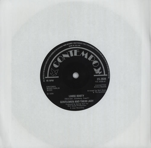 Gentlemen And Their Lady Loose Booty 7" vinyl single (7 inch record / 45) UK GXP07LO572791