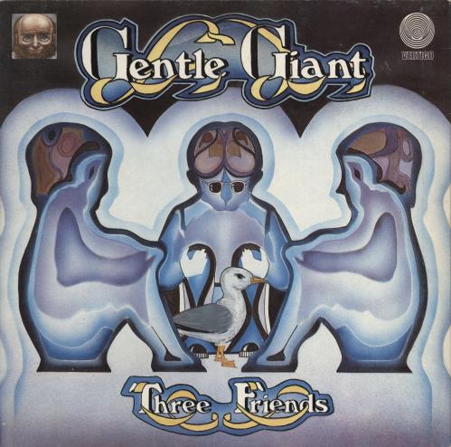 Gentle Giant Three Friends - 1st - EX vinyl LP album (LP record) UK GTLLPTH715124