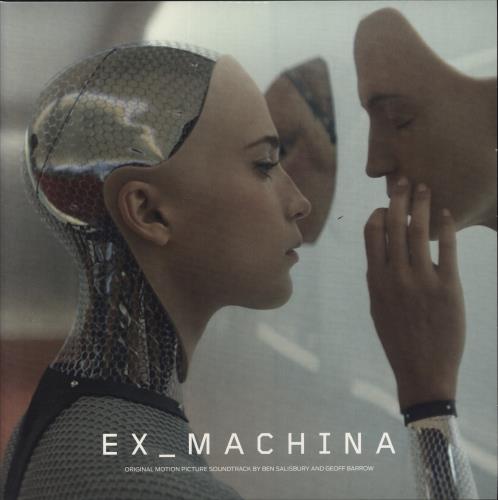 Geoff Barrow Ex_Machina (Original Motion Picture Soundtrack) - Frosted Clear & Blue Splatter 2-LP vinyl record set (Double LP Album) UK IHO2LEX650878