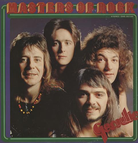 Geordie Masters Of Rock vinyl LP album (LP record) Japanese GDILPMA335071