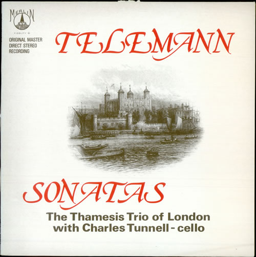 Georg Philipp Telemann Sonatas vinyl LP album (LP record) UK S7YLPSO501667