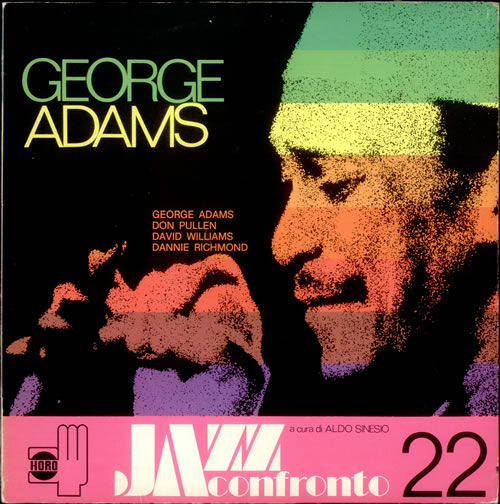 George Adams Jazz A Confronto Vol. 22 vinyl LP album (LP record) Italian 1GALPJA532930