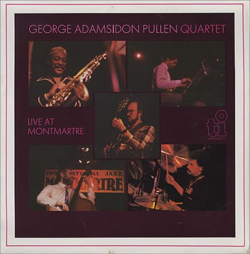 George Adams Live At Montmartre vinyl LP album (LP record) Dutch 1GALPLI403048
