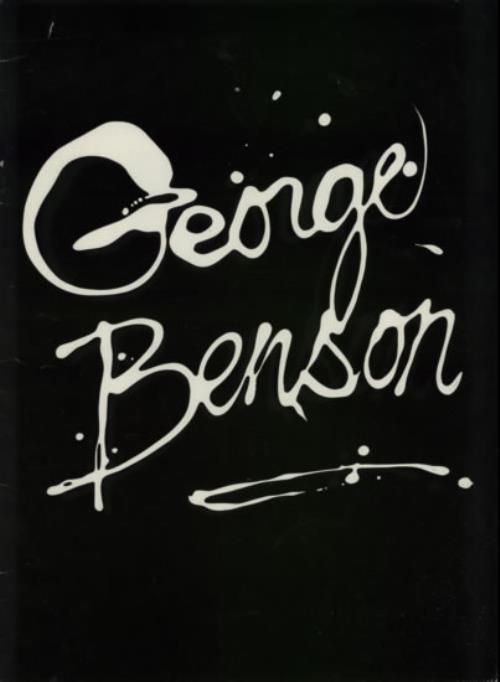 George Benson 1981 Tour Programme tour programme UK GBETRTO609935