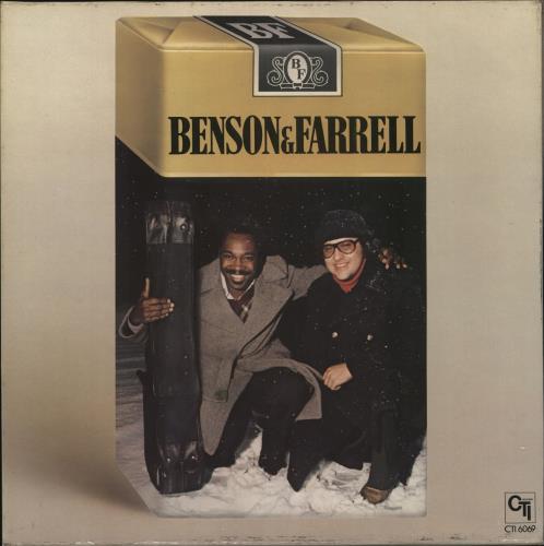 George Benson Benson & Farrell vinyl LP album (LP record) UK GBELPBE562207