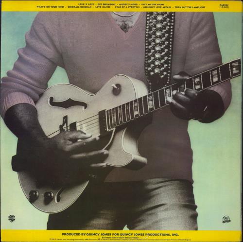 George Benson Give Me The Night vinyl LP album (LP record) UK GBELPGI290702