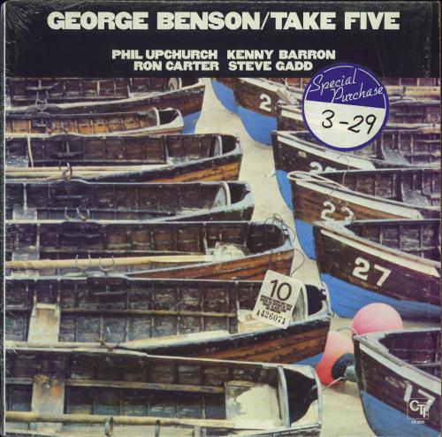 George Benson Take Five vinyl LP album (LP record) US GBELPTA769823