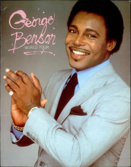 George Benson World Tour tour programme UK GBETRWO539683