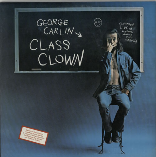 George Carlin Class Clown vinyl LP album (LP record) New Zealand GCALPCL616504