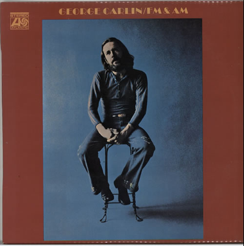 George Carlin FM & AM vinyl LP album (LP record) New Zealand GCALPFM626305