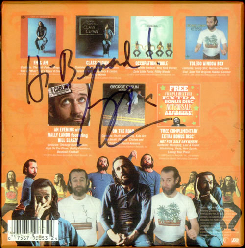George Carlin The Little David Years 1971-1977 - Autographed box set US GCABXTH516650