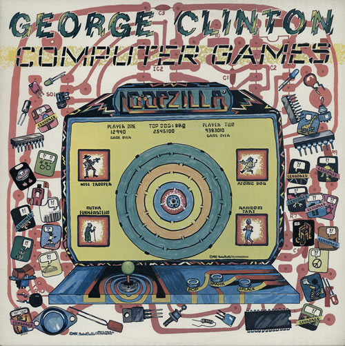 George Clinton Computer Games vinyl LP album (LP record) Australian GCLLPCO578427