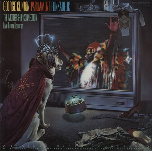 George Clinton The Mothership Connection vinyl LP album (LP record) US GCLLPTH624959