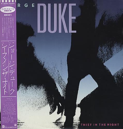 George Duke Thief In The Night vinyl LP album (LP record) Japanese GA9LPTH371722