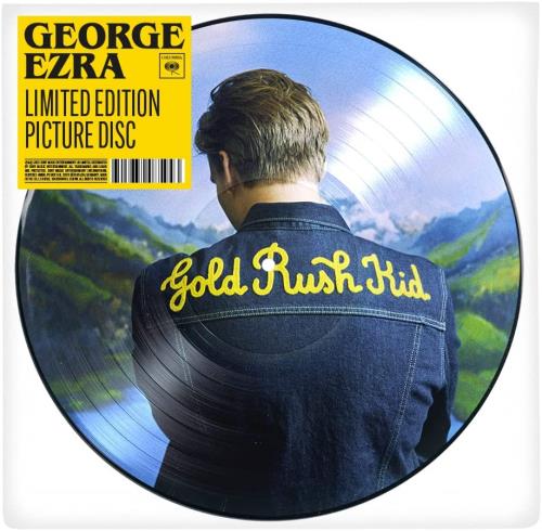 George Ezra Gold Rush Kid picture disc LP (vinyl picture disc album) UK IZOPDGO801651
