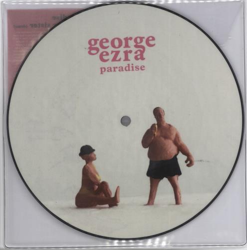 George Ezra Paradise 7" vinyl picture disc (7 inch picture disc single) UK IZO7PPA890804
