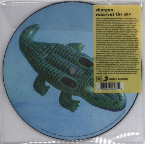 George Ezra Shotgun 7" vinyl picture disc (7 inch picture disc single) UK IZO7PSH890803