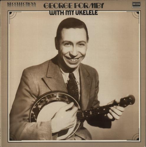 George Formby With My Ukelele vinyl LP album (LP record) UK GFBLPWI863453