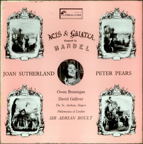 George Frideric Handel Acis and Galatea Vinyl Box Set UK HJRVXAC535982