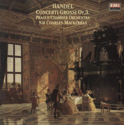 George Frideric Handel Handel Concerti Grossi Opus 3 vinyl LP album (LP record) UK HJRLPHA837348