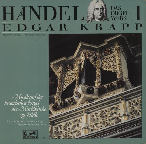George Frideric Handel Keyboard Works vinyl LP album (LP record) UK HJRLPKE758258