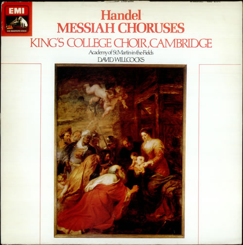 George Frideric Handel Messiah Choruses vinyl LP album (LP record) UK HJRLPME534795