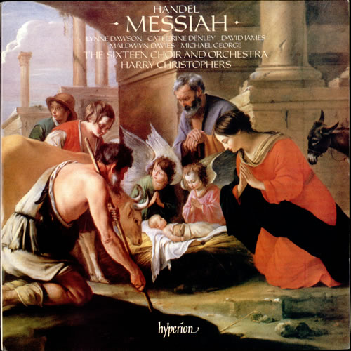 George Frideric Handel Messiah 2-LP vinyl record set (Double LP Album) UK HJR2LME526032