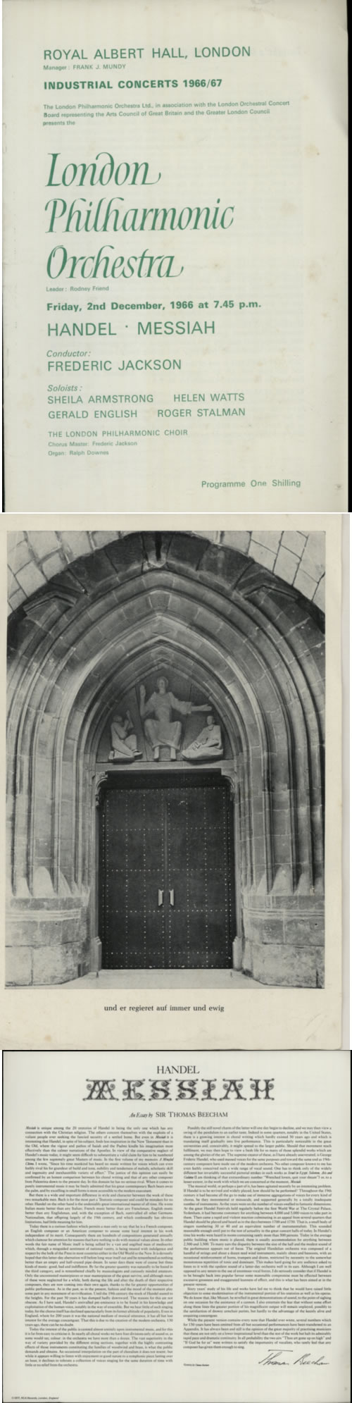 George Frideric Handel Messiah Vinyl Box Set UK HJRVXME593282