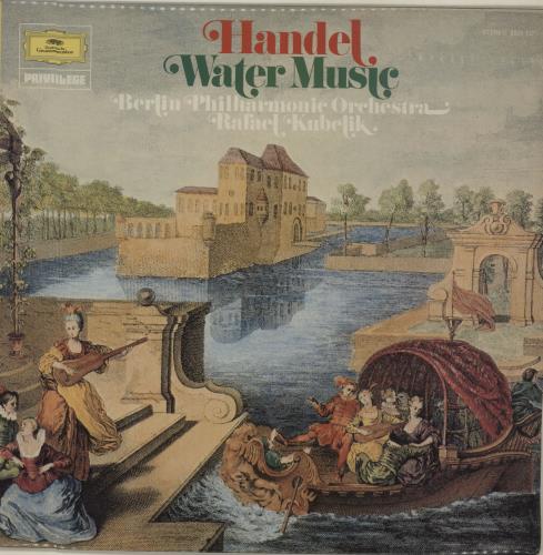 George Frideric Handel Water Music vinyl LP album (LP record) UK HJRLPWA678709