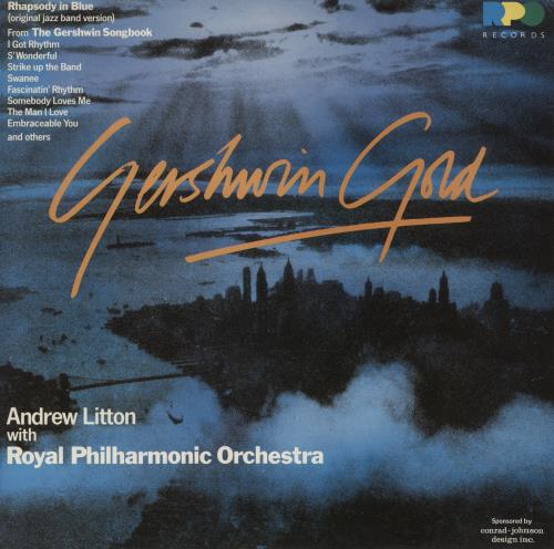 George Gershwin Gershwin Gold - Rhapsody In Blue - The Gershwin Songbook vinyl LP album (LP record) UK G/GLPGE864989