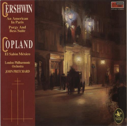 George Gershwin Gershwin: An American In Paris, Porgy And Bess Suite / Copland: El Sal�n M�xico vinyl LP album (LP record) UK G/GLPGE863802