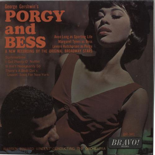 George Gershwin Porgy & Bess 7" vinyl single (7 inch record / 45) UK G/G07PO671496