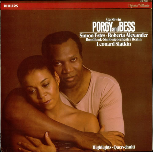 George Gershwin Porgy and Bess vinyl LP album (LP record) Dutch G/GLPPO532010