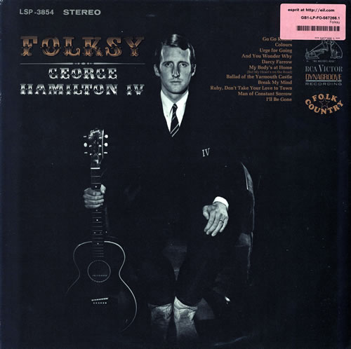 George Hamilton IV Folksy vinyl LP album (LP record) US GB1LPFO567266