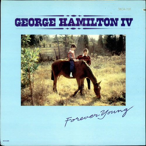George Hamilton IV Forever Young vinyl LP album (LP record) US GB1LPFO524451