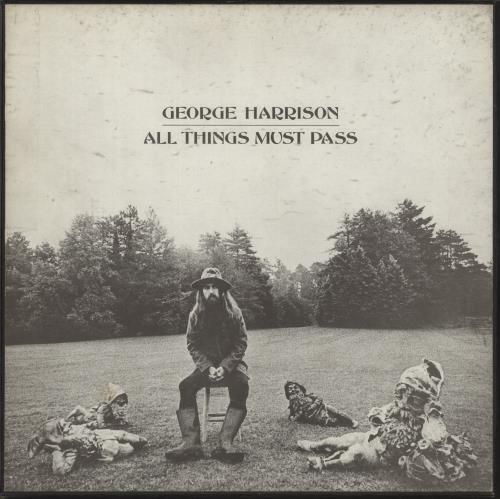 George Harrison All Things Must Pass - GB Box + poster- VG Vinyl Box Set UK GHAVXAL875240