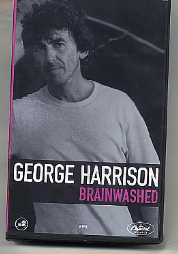 George Harrison Brainswashed EPK video (VHS or PAL or NTSC) UK GHAVIBR228235