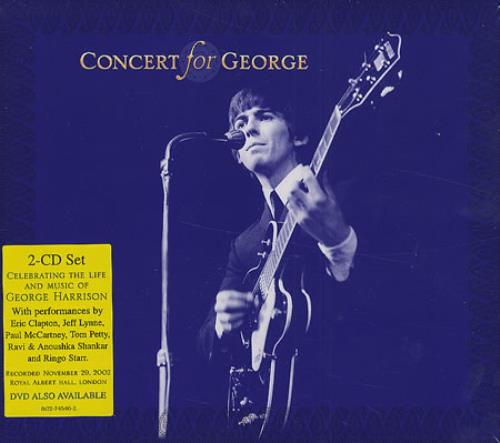 George Harrison Concert For George 2 CD album set (Double CD) UK GHA2CCO264201