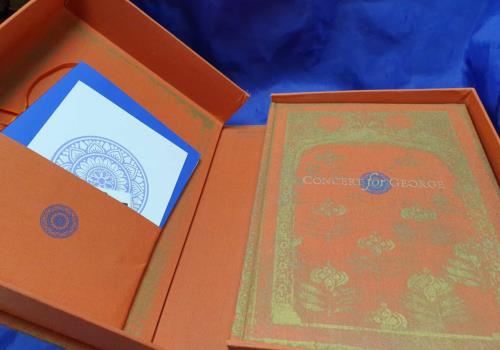 George Harrison Concert For George book UK GHABKCO724574