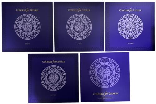 George Harrison Concert For George 4-LP vinyl album record set US GHA4LCO858432