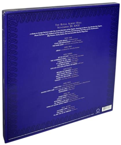 George Harrison Concert For George 4-LP vinyl album record set US GHA4LCO858432