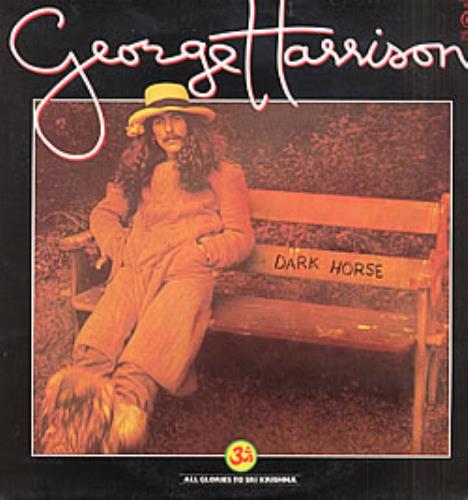 George Harrison Dark Horse vinyl LP album (LP record) French GHALPDA240268